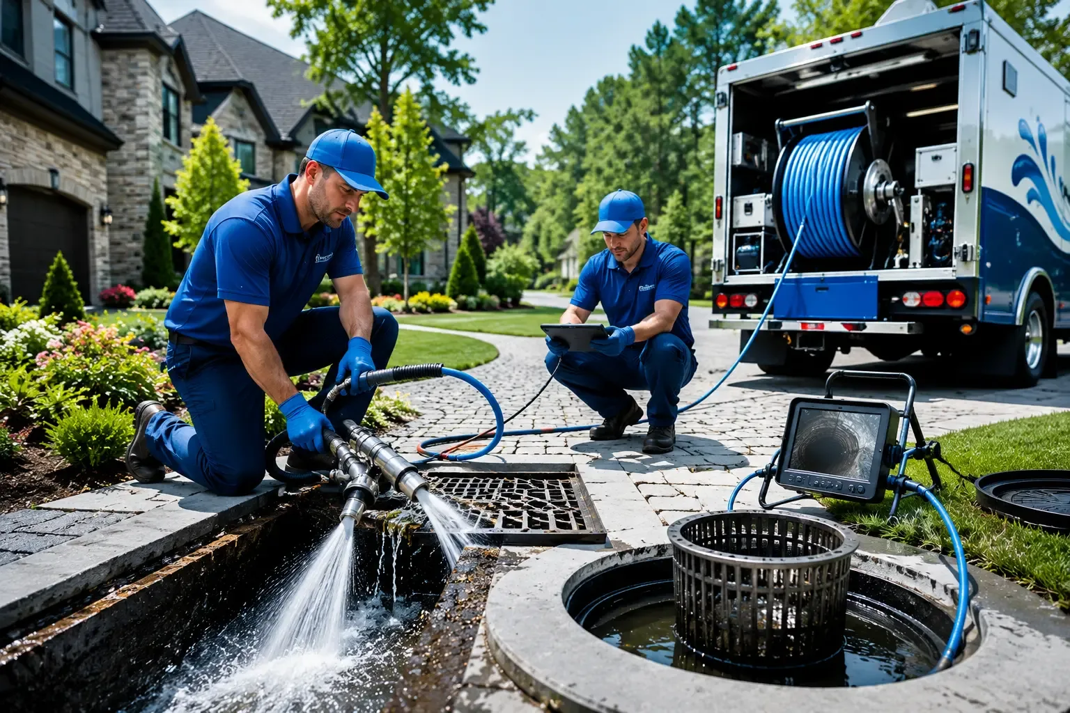 Local outdoor drain cleaning professionals in Webber, KS